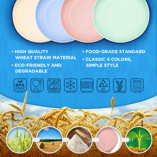 wheatstraw plates